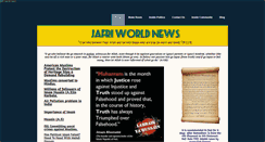 Desktop Screenshot of jafriworldnews.com